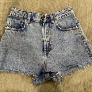 Zara Blue Jean Shorts 24